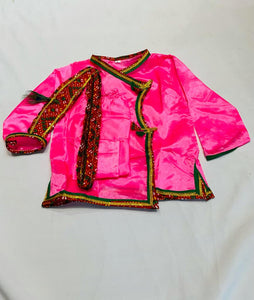 Krishna Costume Kids Pink