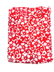 Red Floral Womens Cotton Nightie