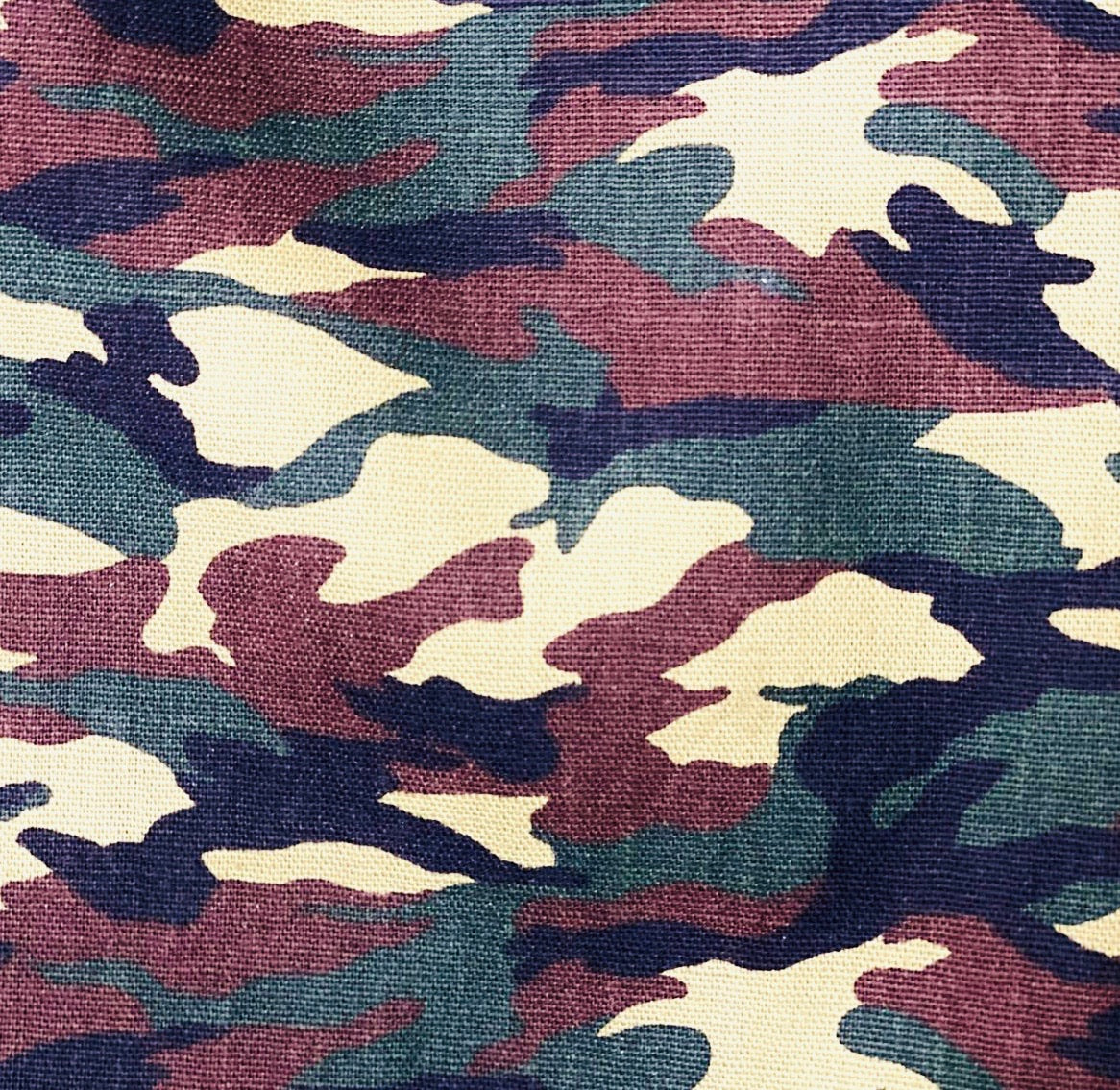 Cotton 3 ply mask Camouflage